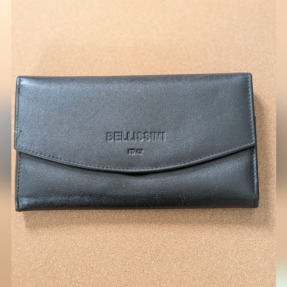 Bellissimi‎ Black Leather Wallet